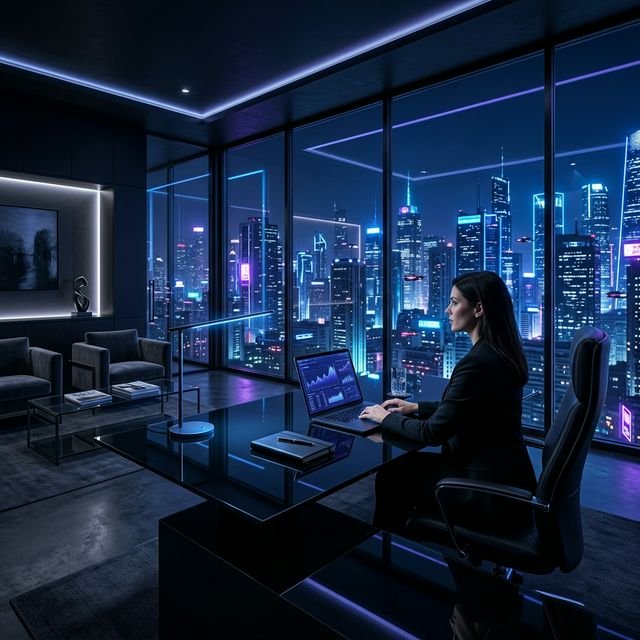 Futuristic Executive Suite
